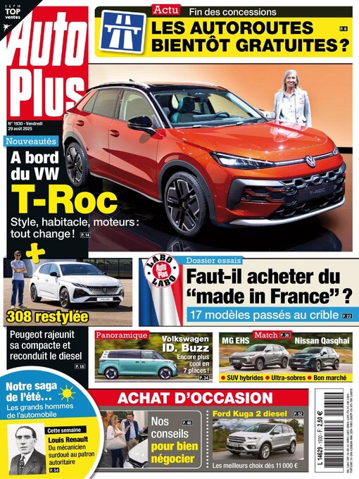 Title details for Auto Plus France by Editions Mondadori Axel Springer (EMAS) - Available